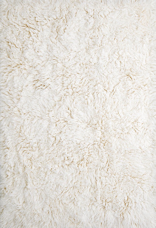 Bone White Shaggy Rugs - Image 2