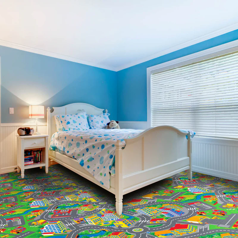 Kids Playroom Colorful & Playful Carpet - Image 2