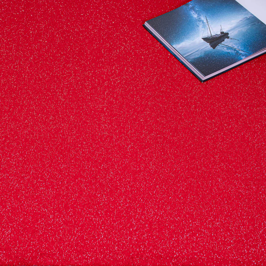 Kids Playroom Plush Red Carpet