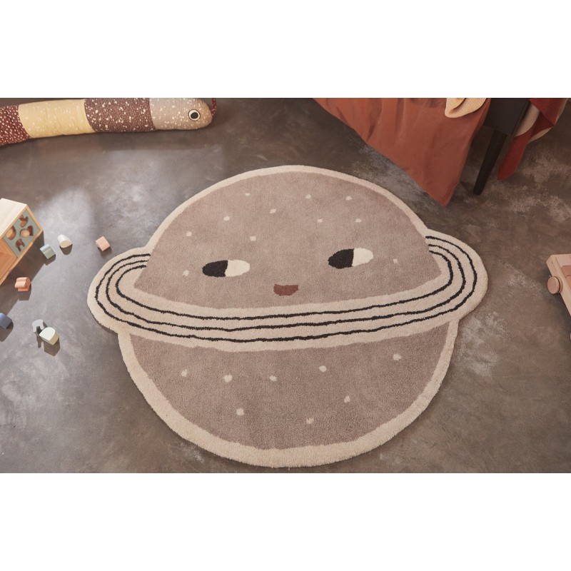 Kids Room Soft Wool Planet Rugs - Image 3