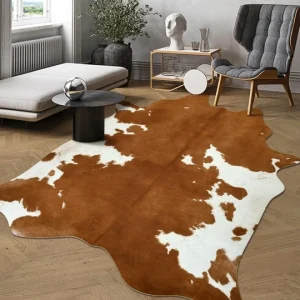 Premium Faux Cow Hide Rug Cowhide Area Rugs