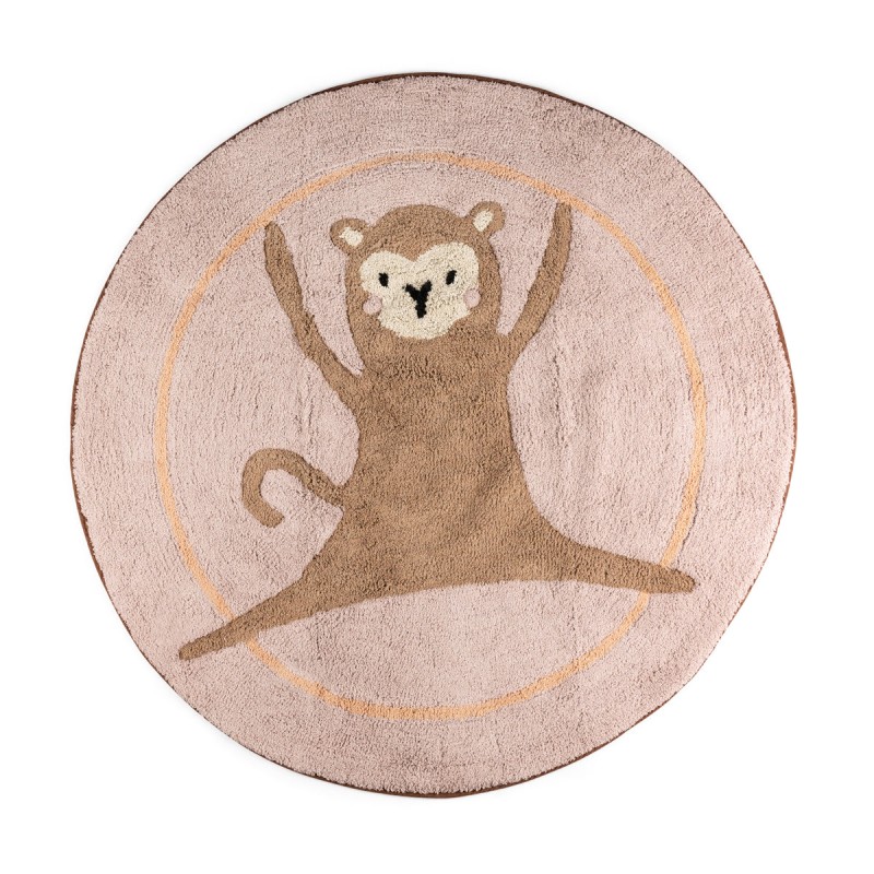 Kids Room Handwoven Cotton Round Rugs